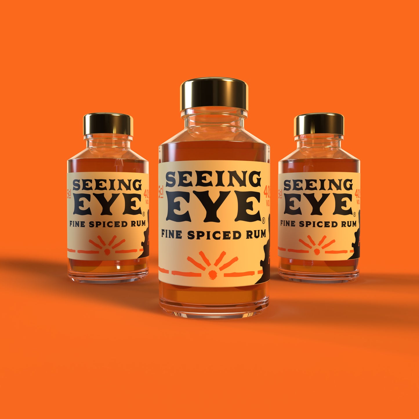 SEEING EYE® FINE SPICED RUM (5CL BOTTLE)