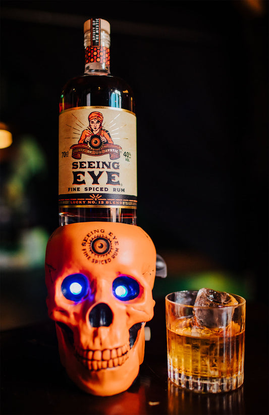 SEEING EYE® SKULL BOTTLE STAND (PRE-ORDER)